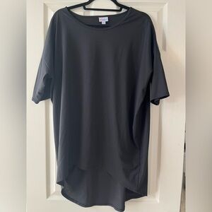 LuLaRoe Black high low tunic. Size Lg $10